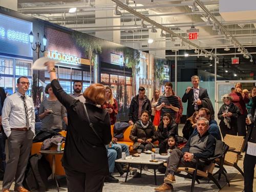 CCCA President Carol Fuller explains the CCCA's mission. 